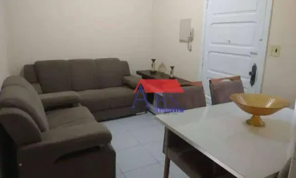 Apartamento com 2 dormitórios à venda, 55 m² por r$ 270.000,00 - itararé - são vicente/sp
