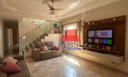 Sobrado com 3 dormitórios à venda, 177 m² por R$ 657.200,00 - Vila Ponte Nova - Cubatão/SP