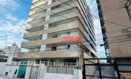 Apartamento com 2 dormitórios à venda, 67 m² por R$ 400.000 - Aviação - Praia Grande/SP