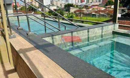 Apartamento para alugar, 77 m² por R$ 4.900,00/mês - Canto do Forte - Praia Grande/SP