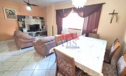 Apartamento com 3 dormitórios Lazer completo e vista para o mar à venda, 102 m² por R$ 499.000 - Gonzaguinha - São Vicente/SP