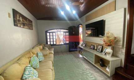 Casa com 3 quartos à venda na Rua São João, Vila Nova, Cubatão