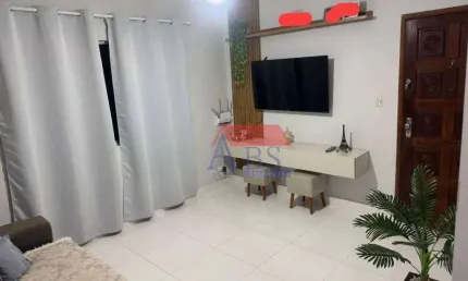 Apartamento com 2 dormitórios à venda, 83 m² por R$ 340.000 - Jardim Casqueiro - Cubatão/SP