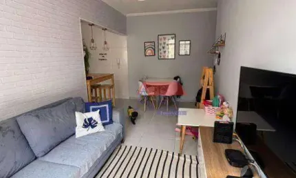 Apartamento com 2 dormitórios à venda, 86 m² por R$ 366.000 - Marapé - Santos/SP