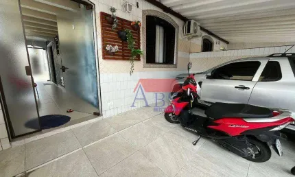 Casa com 2 dormitórios à venda, 117 m² por r$ 460.000 - vila ponte nova - cubatão/sp