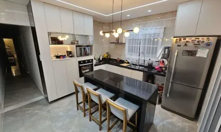 Casa com 3 dormitórios à venda, 95 m² por r$ 525.000,00 - vila nova - cubatão/sp