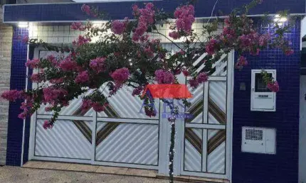 Casa com 2 dormitórios à venda, 95 m² por R$ 300.000,00 - Samaritá - São Vicente/SP