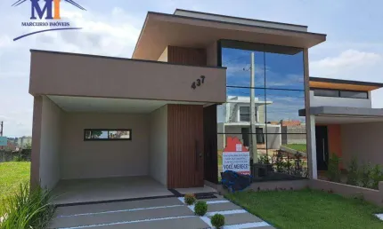 Casa com 3 dormitórios Suítes, à venda, 145 m² por R$ 1.250.000 - Parque Brasil 500 - Paulínia/SP