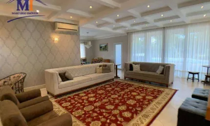 Casa com 4 dormitórios (Suítes), 500 m² - venda por R$ 6.500.000 ou aluguel por R$ 25.000/mês - Condomínio Porto Seguro Village - Valinhos/SP