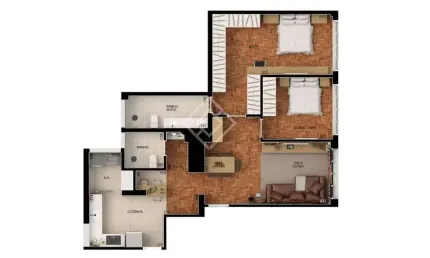 APARTAMENTO 2 dormitórios sendo 1 suíte à venda no Higienópolis - São Paulo - SP