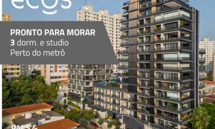Apartamento à venda em São Paulo, Vila Madalena, com 3 quartos, 126,51m²