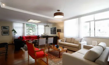 Apartamento tipo para venda em Higienópolis com 3 quartos, sendo 1 suíte, 198m²