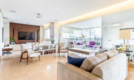 Apartamento garden para venda em Vila Gertrudes com 3 quartos, sendo 3 suítes, 205m²