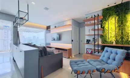 Apartamento tipo para venda em jardim prudência com 2 quartos, sendo 1 suíte, 69m²