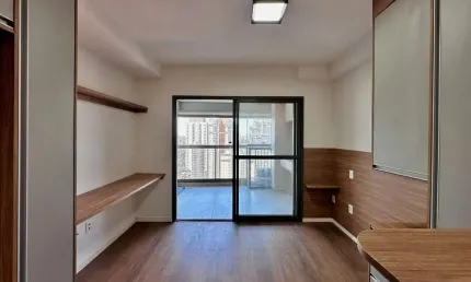 Studio para venda e locação em brooklin com 1 quarto, 31m²