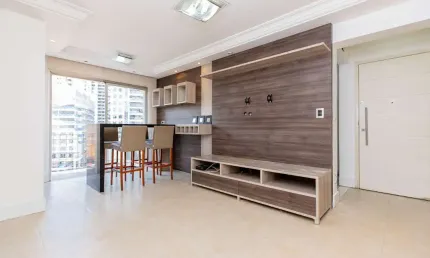 Apartamento tipo para venda e locação em itaim bibi com 2 quartos, 65m²
