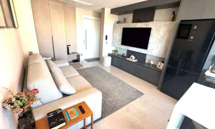 Apartamento tipo para venda com 1 quarto, sendo 1 suíte, 52m²