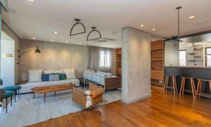 Apartamento tipo para venda em Moema com 3 quartos, sendo 1 suíte, 134m²