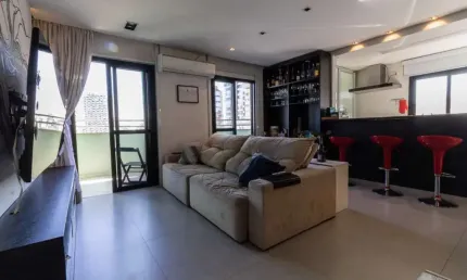 Apartamento tipo para venda em pinheiros com 2 quartos, sendo 1 suíte, 80m²