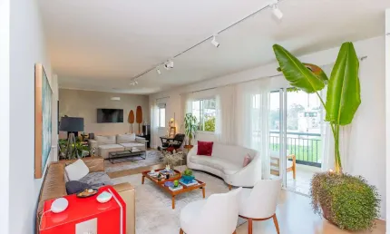 Apartamento tipo para venda em alto da boa vista com 3 quartos, sendo 3 suítes, 171m²