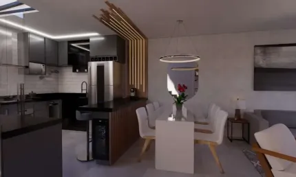 Casa no condomínio , para venda com 3 quartos, sendo 1 suíte, 126m²