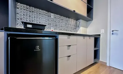 Studio para venda e locação em brooklin com 1 quarto, 32m²