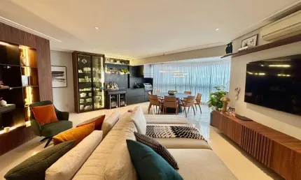 Apartamento tipo para venda em vila regente feijó com 3 quartos, sendo 3 suítes, 131m²