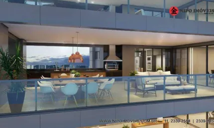 Apartamento à venda, 337 m² por R$ 6.000.000,00 - Tatuapé - São Paulo/SP