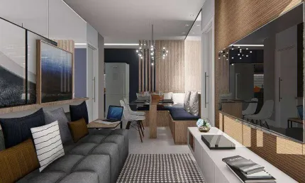 Apartamento com 2 dormitórios à venda, 45 m² por R$ 358.000,00 - Vila Carrão - São Paulo/SP