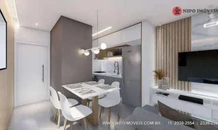 Apartamento com 2 dormitórios à venda, 56 m² por R$ 392.000,00 - Jardim Textil - São Paulo/SP