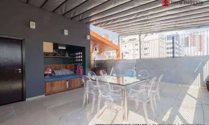 Cobertura com 4 dormitórios à venda, 240 m² por R$ 2.230.000,00 - Perdizes - São Paulo/SP