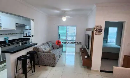 Apartamento com 2 dormitórios à venda, 95 m² por r$ 650.000,00 - vila caiçara - praia grande/sp