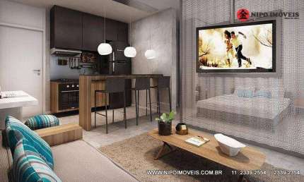 Apartamento com 1 dormitório à venda, 38 m² por R$ 345.000,00 - Picanco - Guarulhos/SP