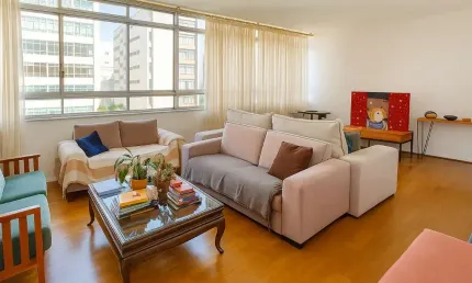 Atraente apartamento tipo para venda em higienópolis com 4 quartos, sendo 1 suíte, 254m²