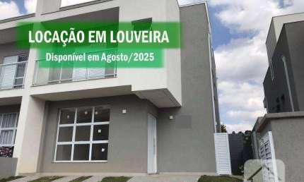 Casa com 3 dormitórios para alugar, 112 m² por R$ 6.360,00/mês - Condomínio Vila de Santa Brígida - Louveira/SP