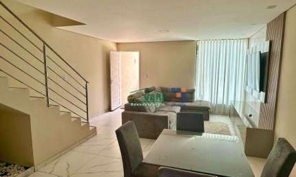 Casa com 3 dormitórios à venda, 136 m² por R$ 430.000,00 - Villa Real - Sabará/MG