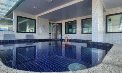 Apartamento com 3 dormitórios à venda, 129 m² por r$ 1.009.000 - canto do forte - praia grande/sp