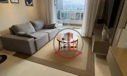 Apartamento Duplex com 2 dormitórios à venda, 110 m² por R$ 1.350.000 - Canto do Forte - Praia Grande/SP