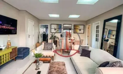 Cobertura com 3 dormitórios à venda, 219 m² por R$ 1.300.000 - Aviação - Praia Grande/SP