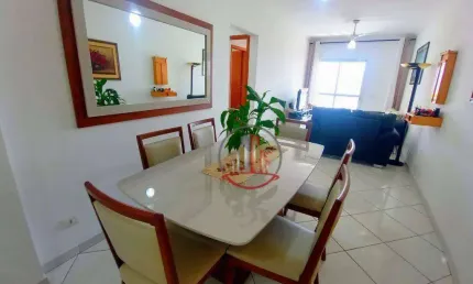 Apartamento com 2 dormitórios à venda, 87 m² por r$ 456.000,00 - tupi - praia grande/sp