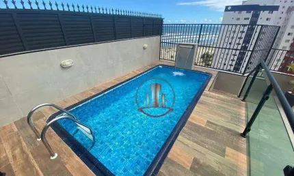 Cobertura com 3 dormitórios à venda, 147 m² por R$ 950.000,00 - Ocian - Praia Grande/SP