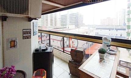 Apartamento com 3 dormitórios à venda, 120 m² por R$ 620.000,00 - Tupi - Praia Grande/SP
