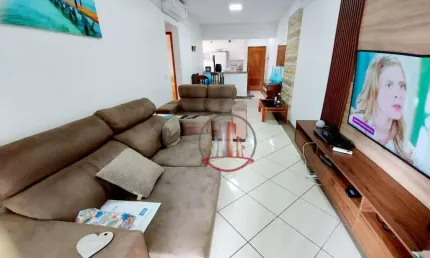 Apartamento com 2 dormitórios à venda, 87 m² por R$ 620.000,00 - Canto do Forte - Praia Grande/SP