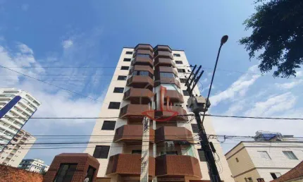 Apartamento com 2 dormitórios à venda, 73 m² por r$ 310.000 - aviação - praia grande/sp