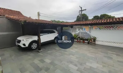 Casa com 2 dormitórios à venda, 100 m² por r$ 640.000,00 - mirim - praia grande/sp