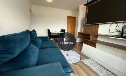 Apartamento com 2 dormitórios à venda, 55 m² por r$ 360.000 - vila guilhermina - praia grande/sp