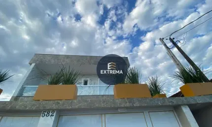 Casa com 2 dormitórios à venda, 42 m² por R$ 285.000,00 - Caiçara - Praia Grande/SP