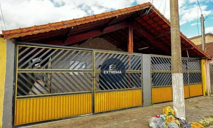 Casa com 2 dormitórios à venda, 75 m² por R$ 340.000,00 - Maracanã - Praia Grande/SP
