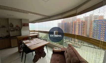 Apartamento com 3 dormitórios à venda, 127 m² por r$ 699.000,00 - aviação - praia grande/sp