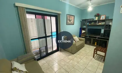 Apartamento com 1 dormitório à venda, 64 m² por r$ 240.000,00 - vila guilhermina - praia grande/sp